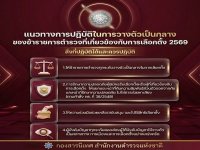 สำนักงานตำรวจแห่งชาติ พร้อมดูแลความปลอดภัยหน่วยเลือกตั้ง บังคับใช้กฎหมายอย่างเที่ยงตรง